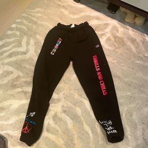 astroworld sweatpants!!